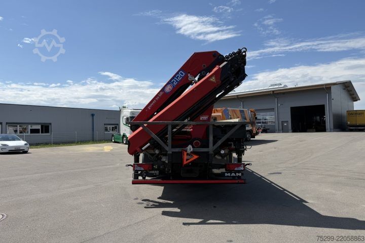 Truck mounted crane MAN TGS 26.440 6x2 HMF 2120 K4 / Swiss-Vehicle