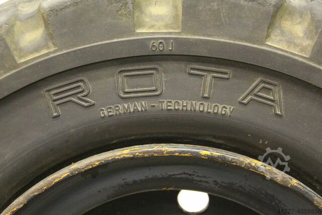 Vollgummi Reifen 2 Stück Vorwerk Rota 18x7-8