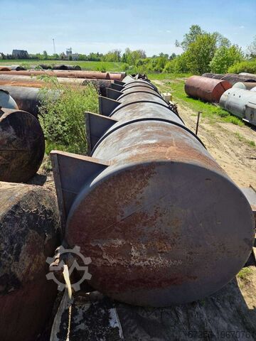 Lagertank 113m³ above-ground steel tank on steel supports