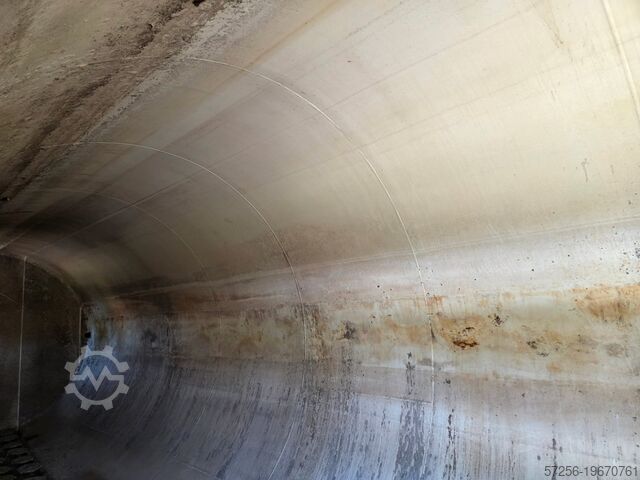 Lagertank 113m³ above-ground steel tank on steel supports
