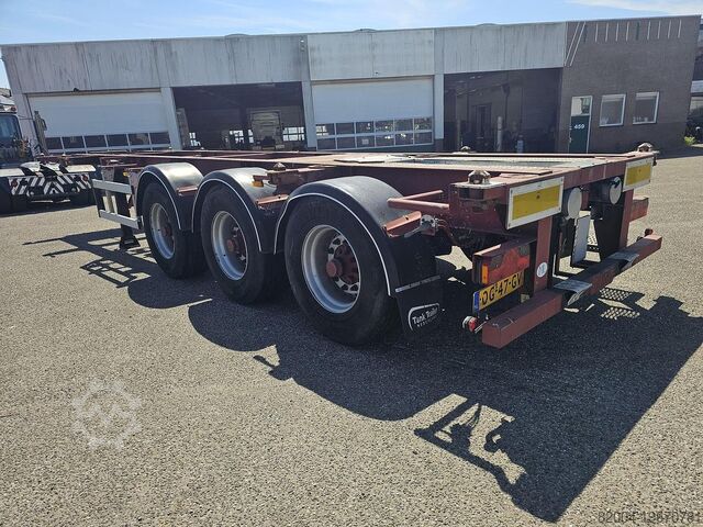 Container transport Burg BPO 12-27CCXGX-00. | ADR TANK CHASSIS 20/30 FT ...