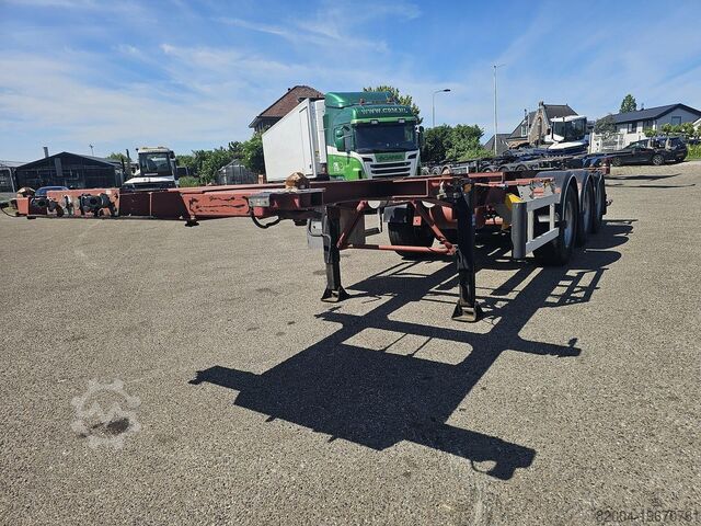 Container transport Burg BPO 12-27CCXGX-00. | ADR TANK CHASSIS 20/30 FT ...