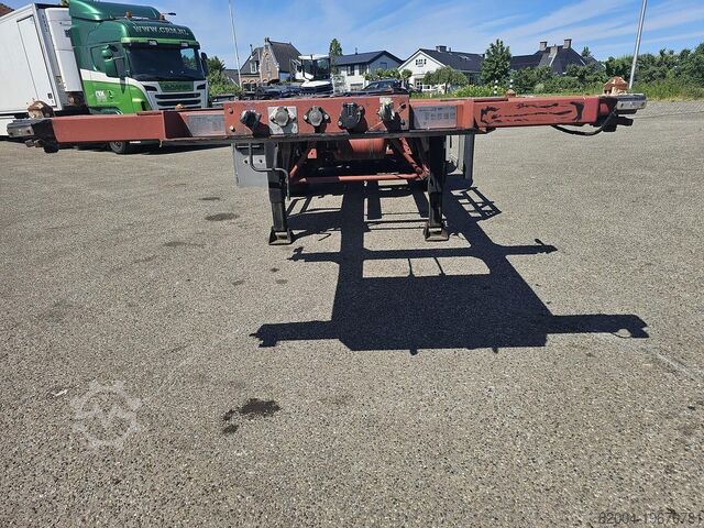 Container transport Burg BPO 12-27CCXGX-00. | ADR TANK CHASSIS 20/30 FT ...