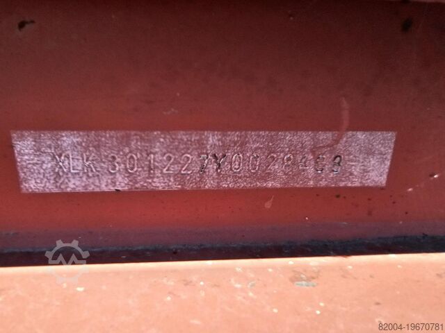 Container transport Burg BPO 12-27CCXGX-00. | ADR TANK CHASSIS 20/30 FT ...