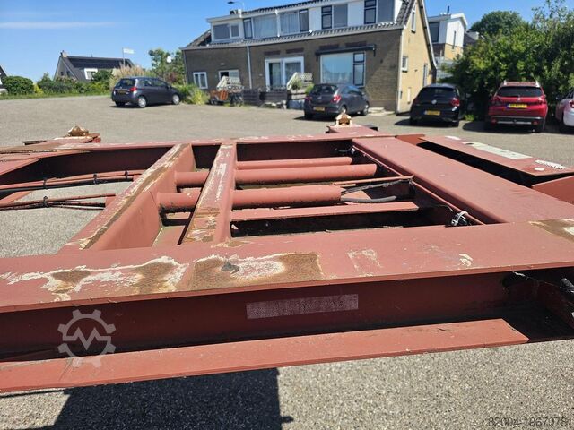 Container transport Burg BPO 12-27CCXGX-00. | ADR TANK CHASSIS 20/30 FT ...