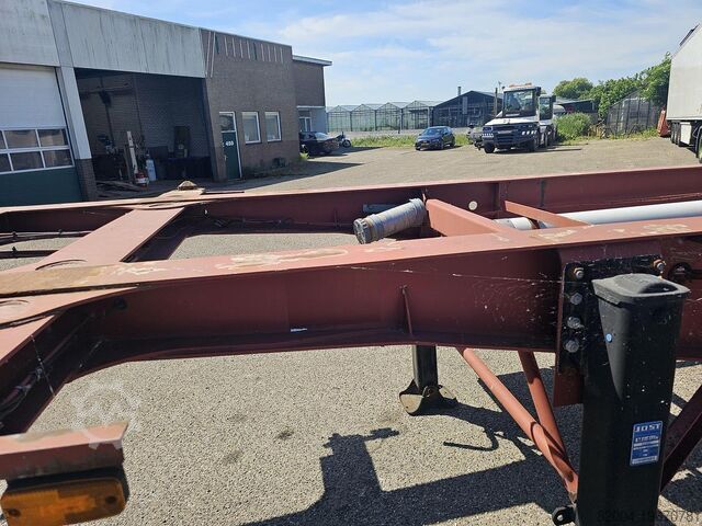 Container transport Burg BPO 12-27CCXGX-00. | ADR TANK CHASSIS 20/30 FT ...