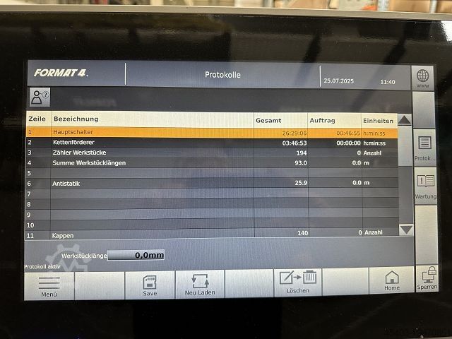 Kantenanleimmaschine Format4 tempora F600 60.06L