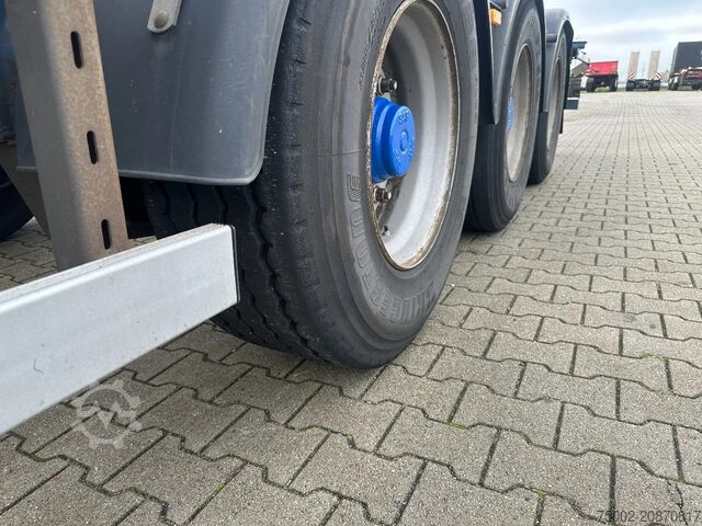 Container transportation Contar 40FT HIGH CUBE chassis / liftaxle / drumbrakes ...