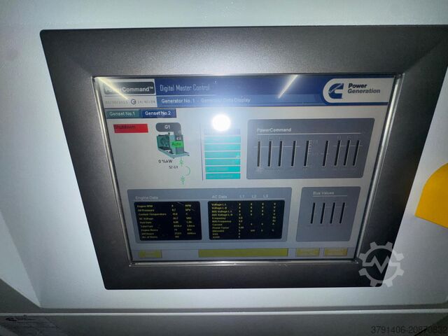 Generator NOW - Four Cummins 2,250 KVA Generators C2250 D5 Engine: QSK60-G9