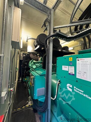 Generator NOW - Four Cummins 2,250 KVA Generators C2250 D5 Engine: QSK60-G9