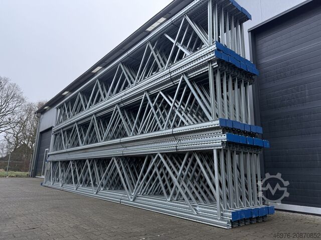 High-bay warehouse Pallet rack uprights SSI Schäfer PR600 / P115/ St.: 8.500 x 1.100 mm