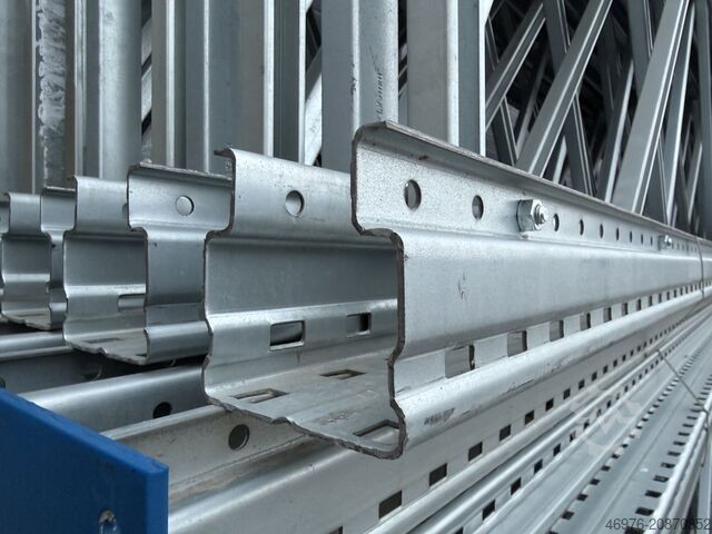 High-bay warehouse Pallet rack uprights SSI Schäfer PR600 / P115/ St.: 8.500 x 1.100 mm