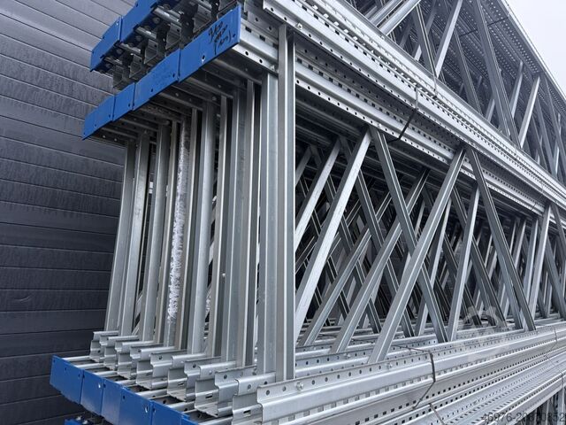 High-bay warehouse Pallet rack uprights SSI Schäfer PR600 / P115/ St.: 8.500 x 1.100 mm