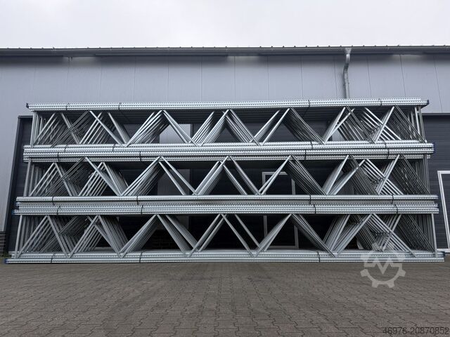 High-bay warehouse Pallet rack uprights SSI Schäfer PR600 / P115/ St.: 8.500 x 1.100 mm