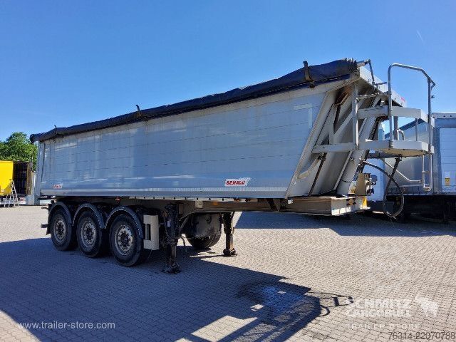 Kipper Auflieger Benalu Kipper Alukastenmulde 27m³