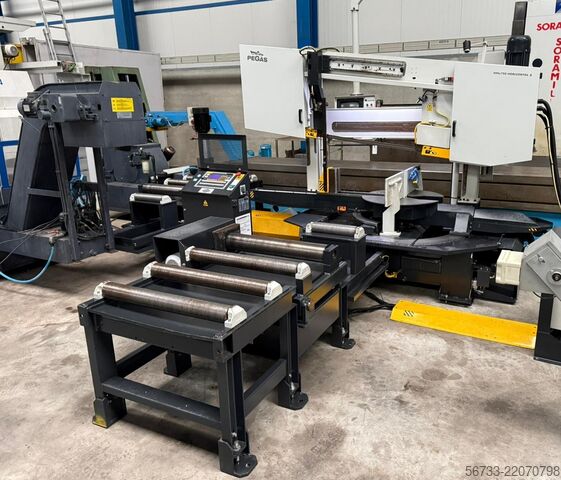 Halbautomatische Bandsäge PEGAS Gonda 750 x 500 mm  CNC