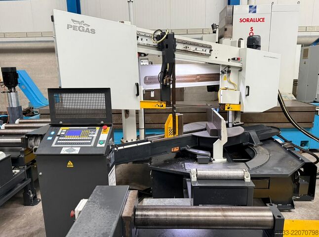 Halbautomatische Bandsäge PEGAS Gonda 750 x 500 mm  CNC