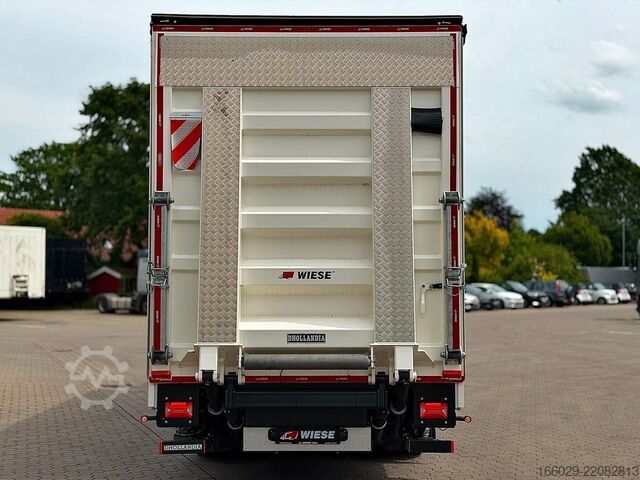 Car carrier truck MAN TGX 26.440 6x2 mit Schwerlast-Ladebordwand Rampe