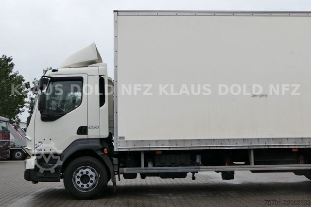 Box truck VOLVO FL 250 Koffer Rolltor LBW Euro 6