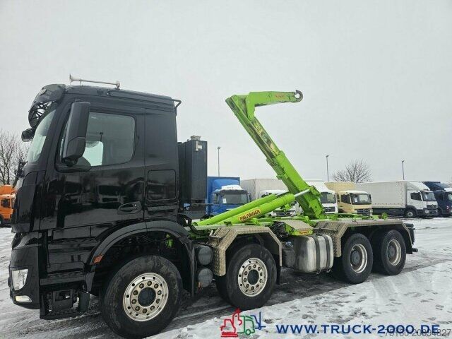 Roll-off tipper truck Mercedes-Benz Arocs 3253 8x4 Palfinger Haken 26 to - 202 TKM