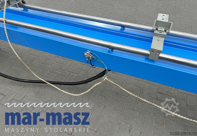 Double mitre saw for wood and aluminium PERTICI typ UNIVER 330IP 