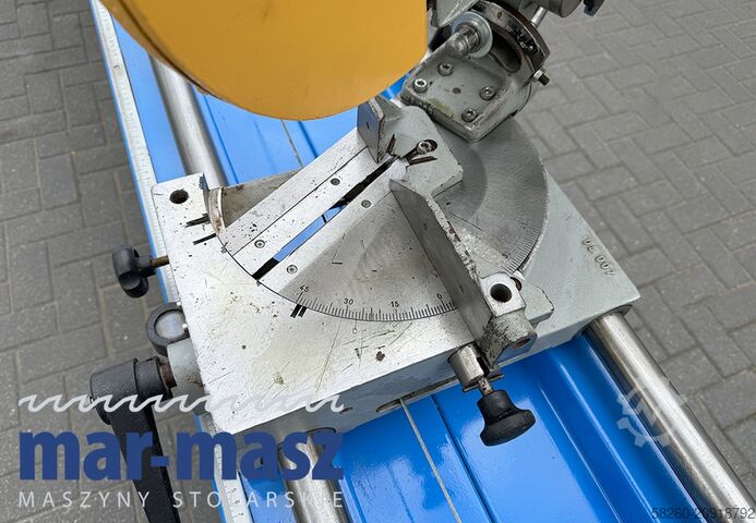 Double mitre saw for wood and aluminium PERTICI typ UNIVER 330IP 