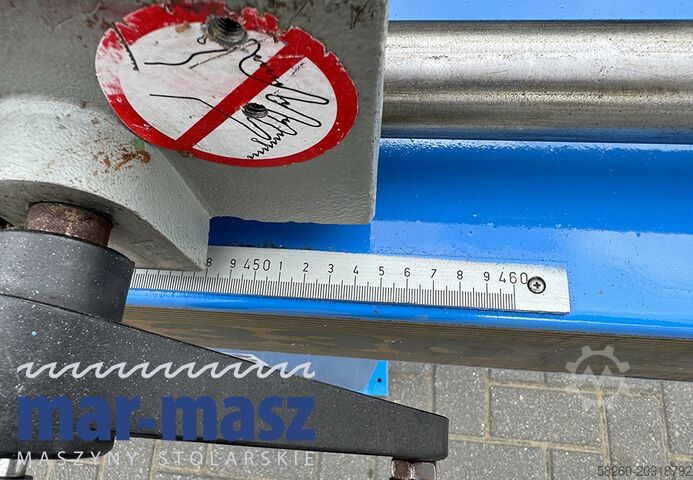 Double mitre saw for wood and aluminium PERTICI typ UNIVER 330IP 