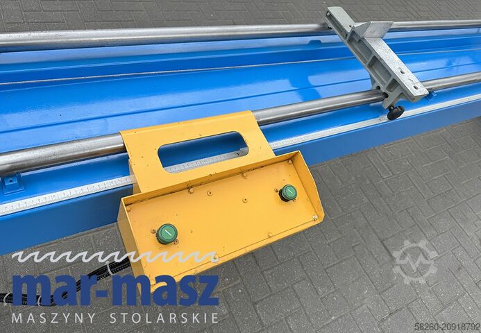 Double mitre saw for wood and aluminium PERTICI typ UNIVER 330IP 