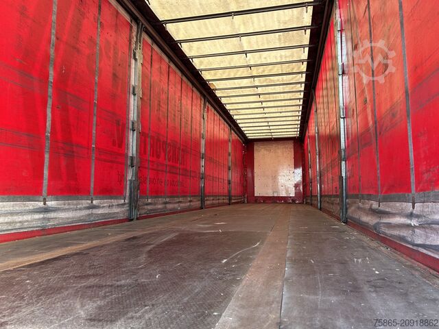 Curtain sided Pacton T3-001 / Curtainside Trailer / BPW Drum / APK T...