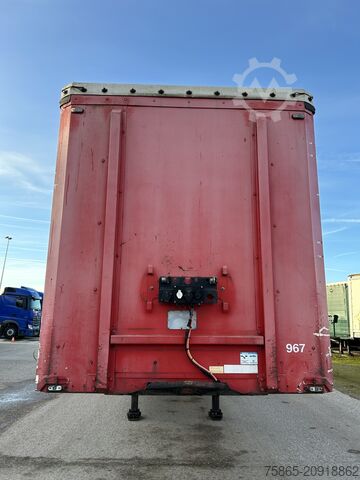 Curtain sided Pacton T3-001 / Curtainside Trailer / BPW Drum / APK T...