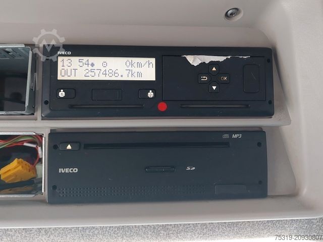 Three-sided tipper truck IVECO AD 260T45 BB Dautel Bordmatic 6x4