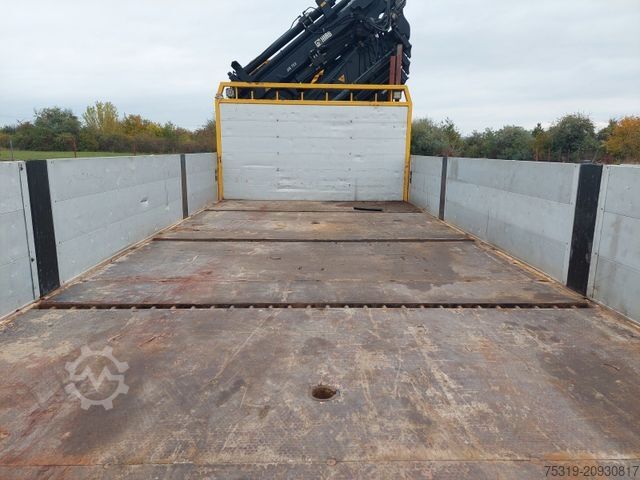 Flatbed truck MERCEDES-BENZ Arocs 2640 6X2 + Hiab XS 477 Hipro