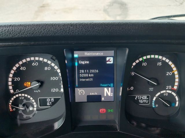 Flatbed truck MERCEDES-BENZ Arocs 2640 6X2 + Hiab XS 477 Hipro