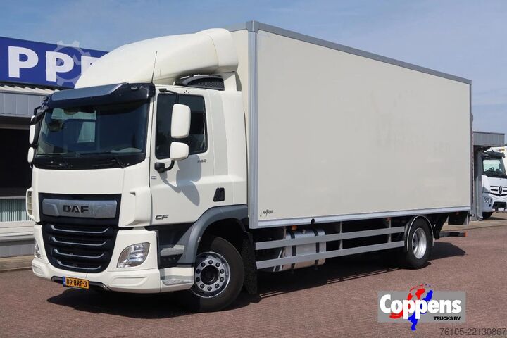 Box body DAF CF 260 Bak+Klep Dhollandia 2000 kg