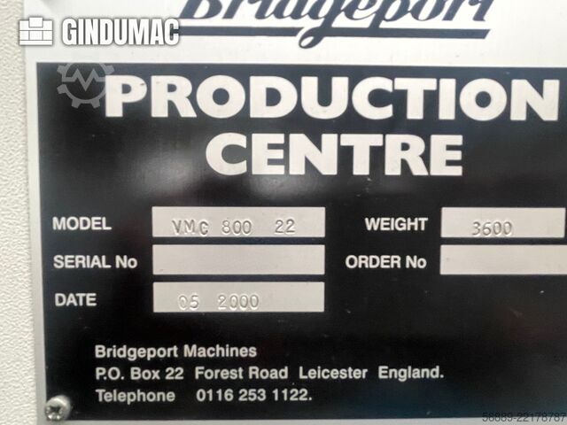 Bridgeport  VMC 800/30 Bridgeport VMC 800/30