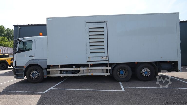 Koffer Mercedes-Benz AXOR 2529 6x2 Closed box with Woma high pressur...
