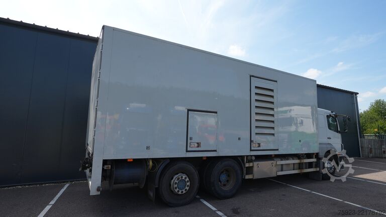 Koffer Mercedes-Benz AXOR 2529 6x2 Closed box with Woma high pressur...