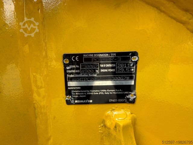 Minibagger KOMATSU PC 45 MR-3 / gepflegt / 4.580h / inkl. GRL