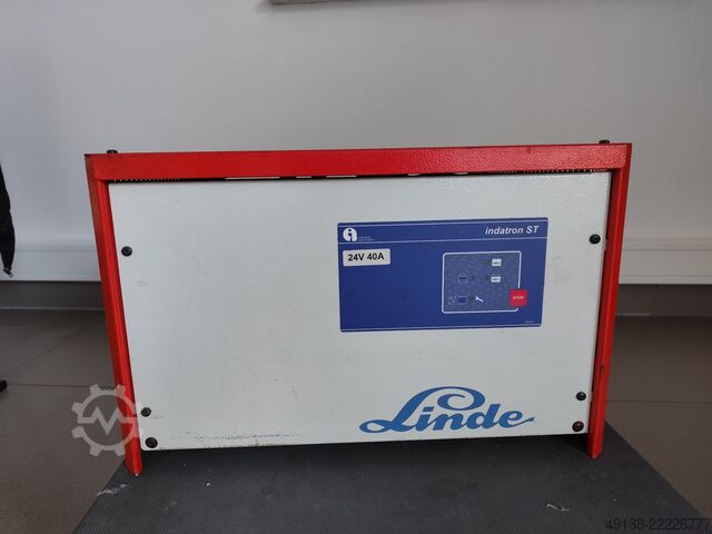 24 V 40 A Ladegerät für Staplerbatterie Indatron - Linde STE 24/40 EUW