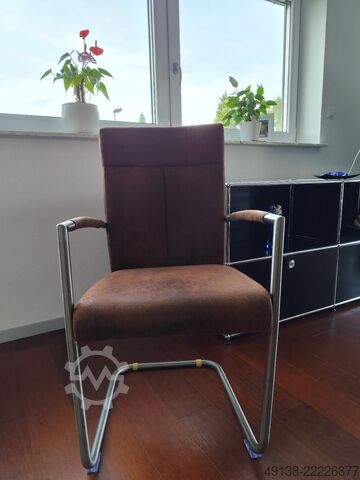 6 x Freischwinger Bürostuhl Bürostühle  