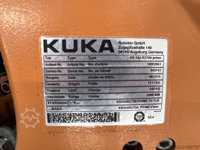 Industrieroboter KUKA KR 240 R2700 prime