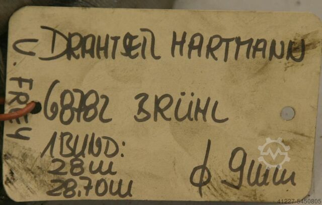 Wreath sail Ø 9 mm 28.7 m Hartmann Drallarm