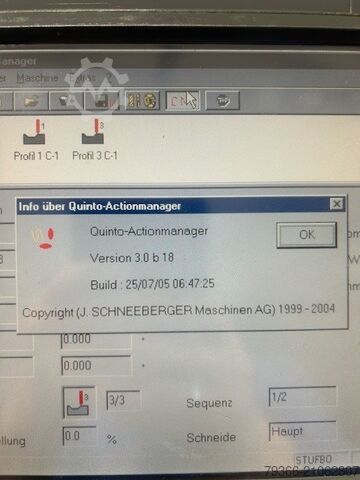 Werkzeugschleifmaschine Schneeberger Norma 75