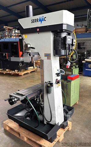 Bohr- und Fräsmaschine Serrmac DIGIT VR