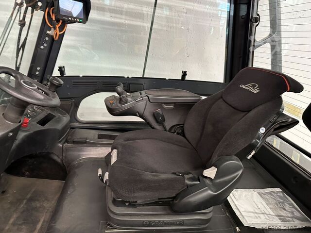 Elektro 4 Rad-Stapler Linde E45HL-01/600 - TRIPLEX 5,5 m - KLIMA !!!