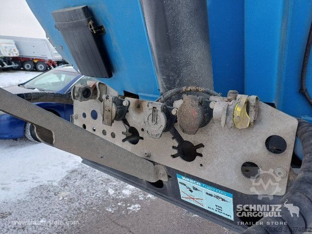 Kipper Auflieger Meiller Kipper Stahlrundmulde 25m³