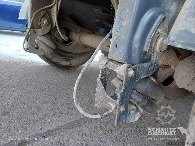 Kipper Auflieger Meiller Kipper Stahlrundmulde 25m³