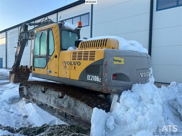 Raupenbagger Volvo EC210 BLC excavator w/ toothed bucket. WATCH VIDEO