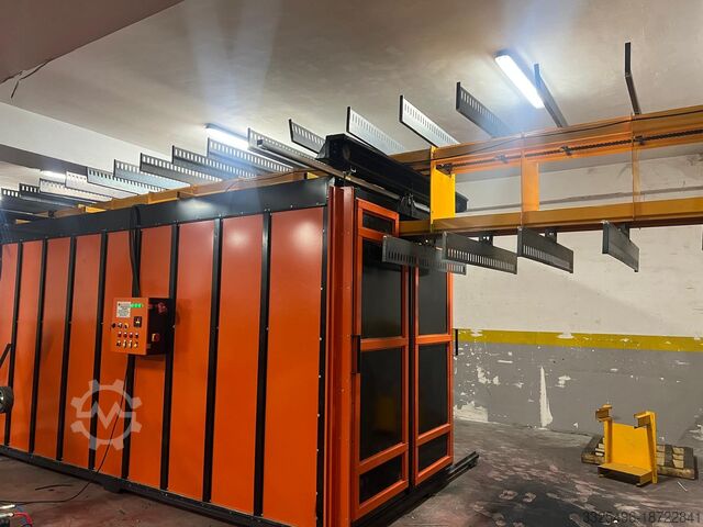 Paint finishing system HAS KİM İNĹAAT VE MAKİNE KİMYEVİ MADDE S Powder Coating Plant - Automatic