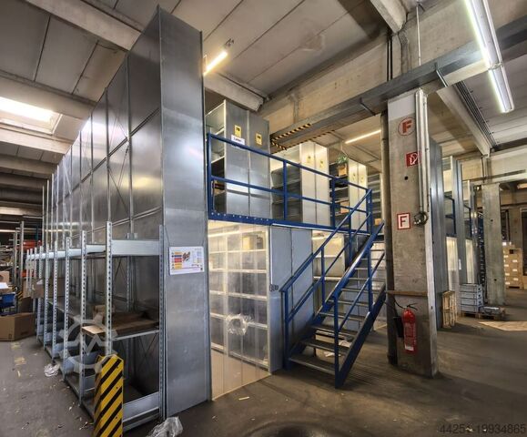 2 geschossige Fachbodenanlage 440 m² Schulte Lagertechnik MULTIplus